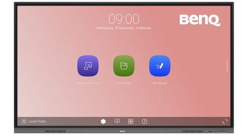 Display professionale Benq 9H F86TC DE2 ESSENTIAL Re7503 Touch Black B