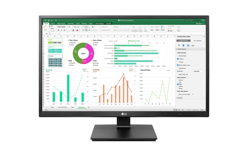 Monitor Lg 24BN55YP B AEU PROFESSIONAL Pivot Black