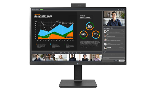 Monitor Lg 27BQ75QC B AEU PROFESSIONAL QHD Black Black