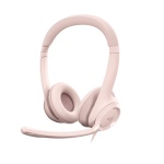 LOGITECH - Logitech H390, Cablato, 20 - 20000 Hz, Ufficio, 197 g, Auricolare, Rosa