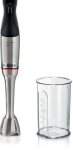 BOSCH - Bosch Serie 6 MSM6M810, Frullatore ad immersione, 0,6 L, 1,4 m, 1200 W, Acciaio inossidabile