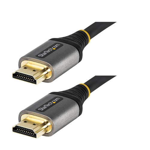 StarTech.com Cavo HDMI 2.1 8K da 5m - Cavo HDMI certificato ad alta velocitÃ  48Gbps - Cavo video HDMI Ultra HD per Monitor PC/TV/Display 8K 60Hz/4K 120Hz HDR10+ eARC - Rivestimento in TPE flessibile 