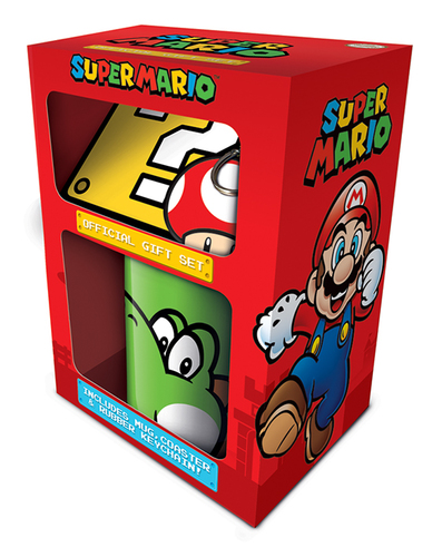Set regalo videogioco Pyramid International GP85205 SUPER MARIO Gift P