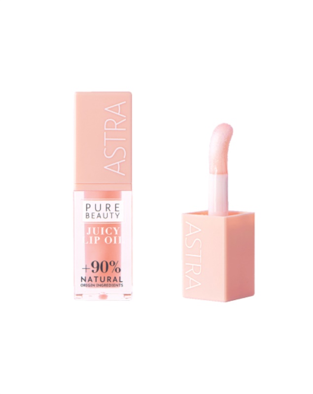 Astra Pure Beauty Juicy Lip Oil 01 - Peach