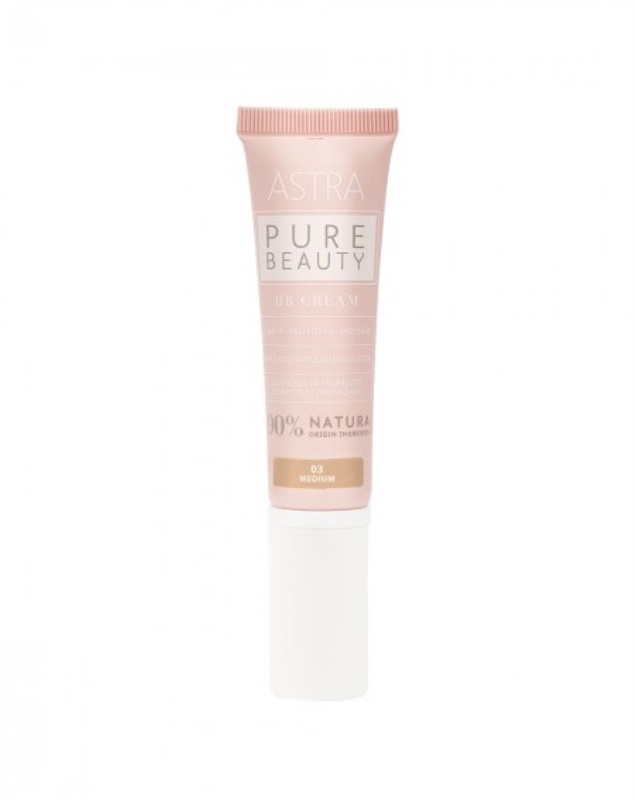Astra Pure beauty bb cream - 03 Medium Crema colorata viso Astra Pure beauty bb cream - 03 Medium