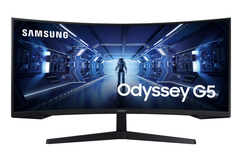 Monitor Samsung LC34G55TWWPXEN ODYSSEY G5 Ultra WQHD Curvo Black