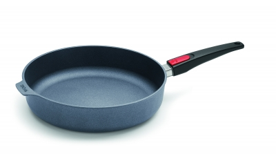Padella Woll WLL1732DPI DIAMOND LITE alta con manico removibile Grigio
