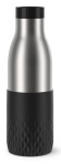 EMSA Bludrop Sleeve N3110500 borraccia Fitness, Sport 500 ml Acciaio inossidabile Nero, Acciaio inossidabile