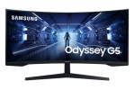 SAMSUNG - Monitor Samsung LC34G55TWWPXEN ODYSSEY G5 Ultra WQHD Curvo Black