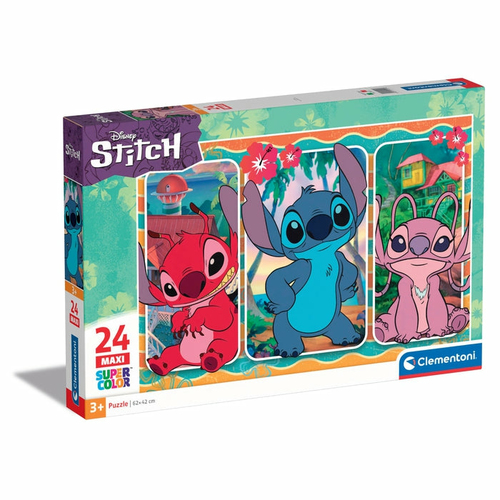 Clementoni Maxi Supercolor Puzzle Clementoni 24029 STICH Maxi Supercolor