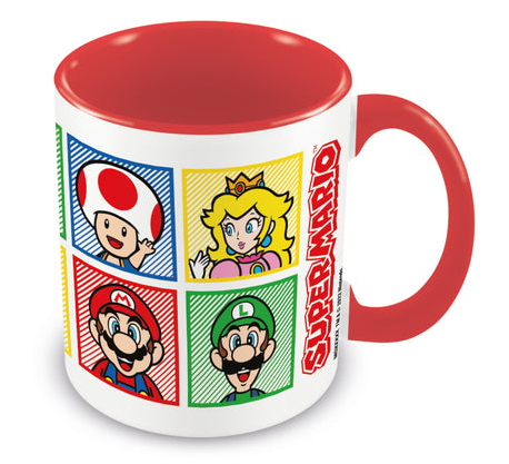 Tazza mug Pyramid International MGC26884 SUPER MARIO Face Red Inner