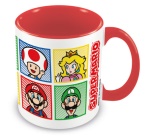Pyramid International - Tazza mug Pyramid International MGC26884 Super Mario Face Red Inner
