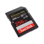 SANDISK - SanDisk Extreme PRO, 256 GB, SDXC, Classe 10, UHS-I, 200 MB/s, 90 MB/s
