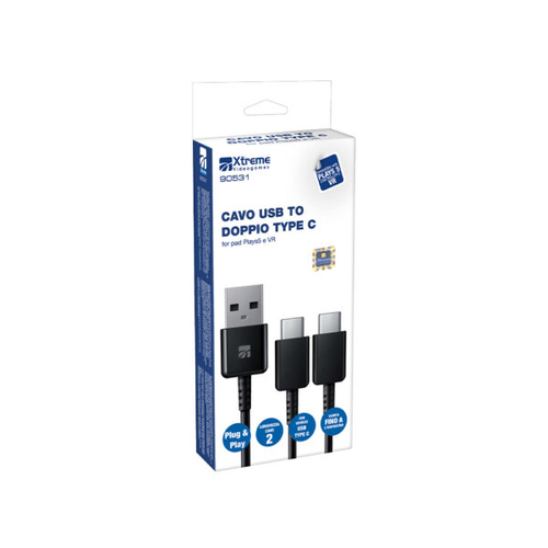 Xtreme 90531 Cavo USB â€“ Doppio Type C