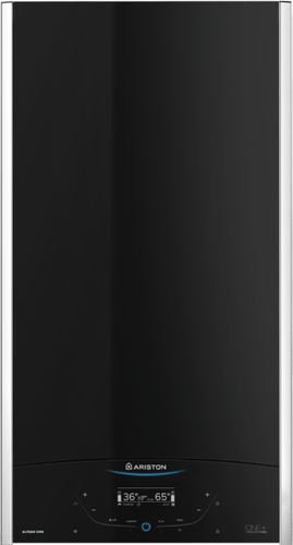 Ariston ALTEAS ONE+ NET 30 Verticale Senza serbatoio (istantaneo) Sistema di caldaia combinato Nero