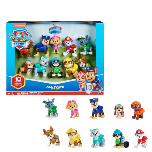 Set 10 personaggi collezione Anniversario PAW PATROL Spin Master 60652