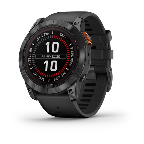 Smartwatch Garmin 010 02778 01 FENIX 7X Pro Solar Edition Slate gray e