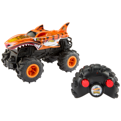 Radiocomando Mattel HNV03 HOT WHEELS MONSTER TRUCKS Tiger Shark  2,4 G