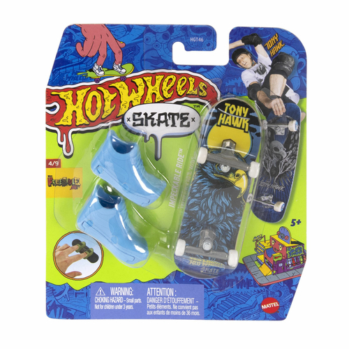 Mini skate Mattel HGT46 HOT WHEELS Tony Hawk Fingerskate Assortito