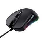 TRUST - Trust GXT 922 YBAR, Mano destra, Ottico, USB tipo A, 7200 DPI, Nero