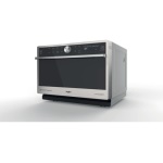 WHIRLPOOL - Whirlpool Supreme Chef Microonde a libera installazione - MWSC 9133 SX, Superficie piana, Microonde combinato, 33 L, 1000 W, Display incorporato, LCD
