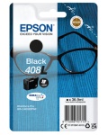 EPSON - Epson Singlepack Black 408L DURABrite Ultra Ink, Resa standard, Inchiostro a base di pigmento, 36,9 ml, 2200 pagine, 1 pz, Confezione singola