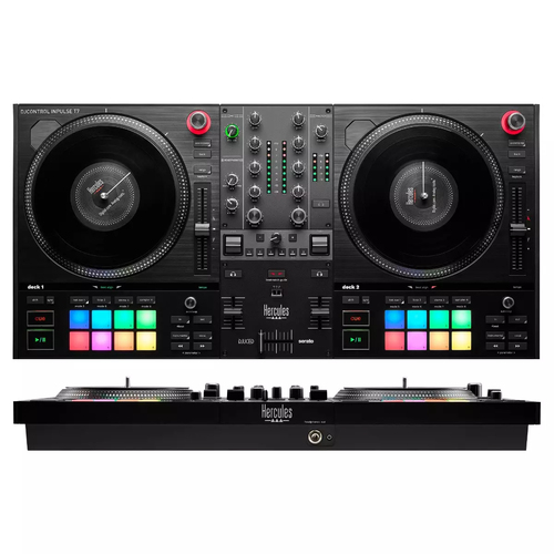 Controller disc jockey Hercules 4780928 DJCONTROL Inpulse T7 Black