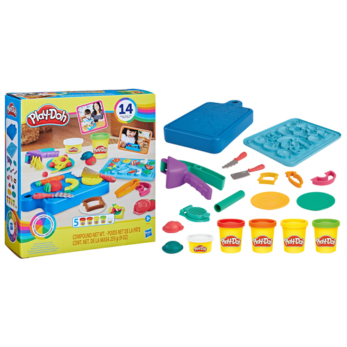 Hasbro Primo set per piccoli Chef Pasta modellabile Hasbro F69045L0 PLAY DOH Primo set per piccoli Chef