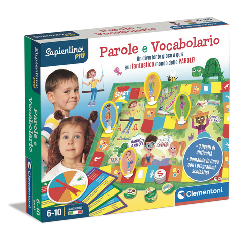 Gioco educativo Clementoni 16595 SAPIENTINO Parole e Vocabolario