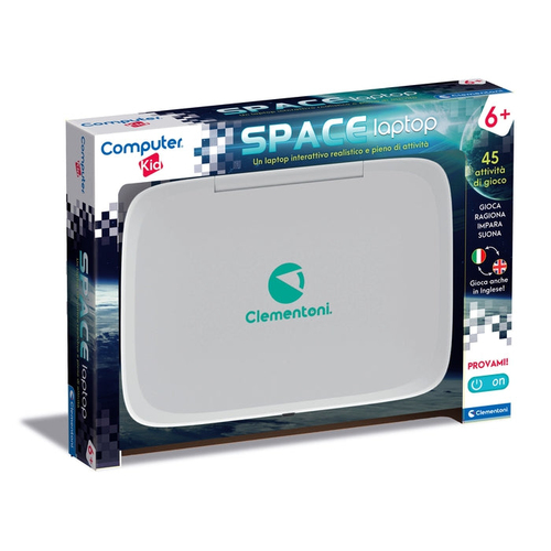 Gioco educativo Clementoni 16426 COMPUTER KID Space Laptop interattivo