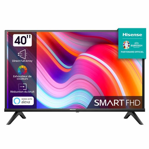 Hisense Smart TV Full HD Tv Hisense 40A49K A4K SERIES Smart TV Full HD Black