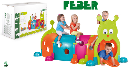 Palestra gioco Feber FEU12000 Tunnel Attività Febergus Multicolor