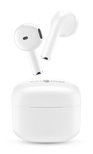 Cellular Line  Auricolari microfono bluetooth Cellular Line BTMSTWSSWAGW Swag Bianco
