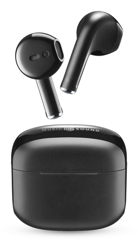 Cellular Line  Auricolari microfono bluetooth Cellular Line BTMSTWSSWAGK Swag Nero