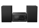 PANASONIC - Panasonic SC-PM702, Microsistema audio per la casa, Nero, 1 dischi, 80 W, 2-vie, 10 cm