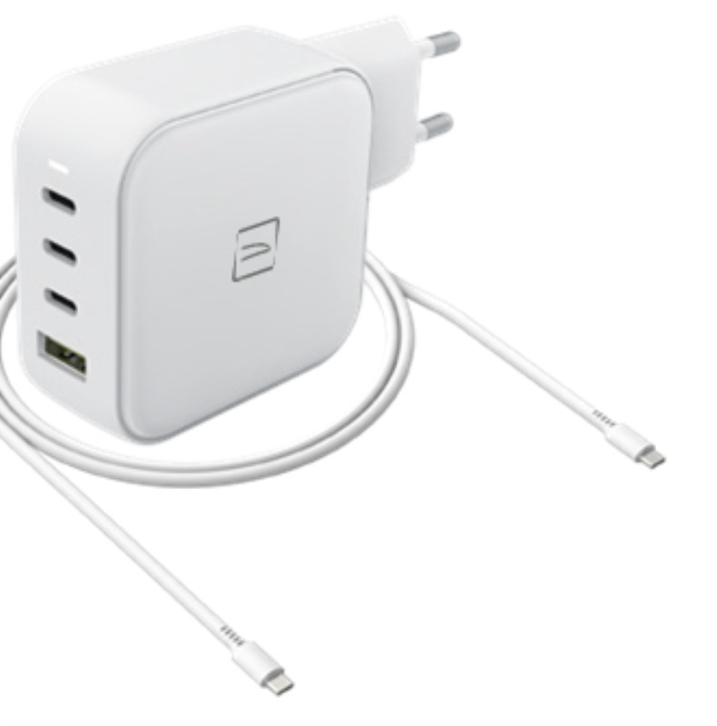 Tucano Charger Gan 100w Caricabatterie USB Tucano MA-GAN100-EU-W Charger Gan 100w