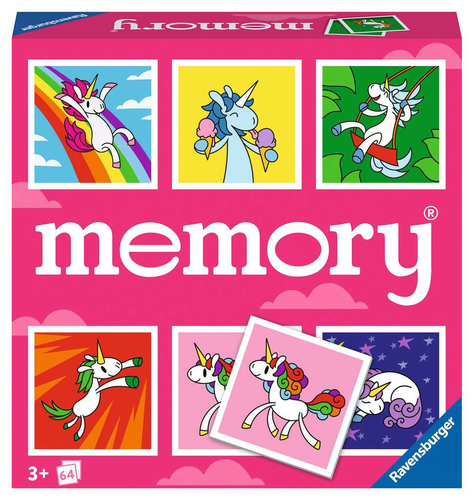 Memory Ravensburger 20999 Unicorns