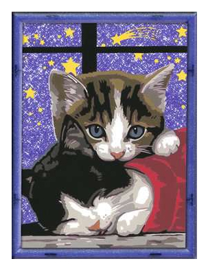 Gioco creativo Ravensburger 23707 CREART Teneri Gattini con Glitter