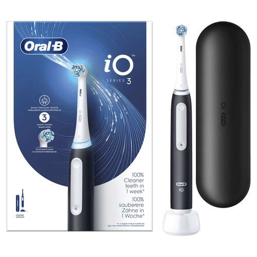 Oral B iO3S Spazzolino elettrico Oral B io3 iO3S Nero