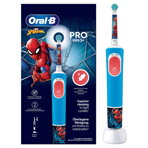 Oral B PRO Spiderman Spazzolino elettrico Oral B Vitality Kids PRO Spiderman