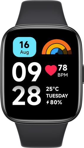 Xiaomi 3 Active Smartwatch Xiaomi BHR7266GL REDMI WATCH 3 Active Black