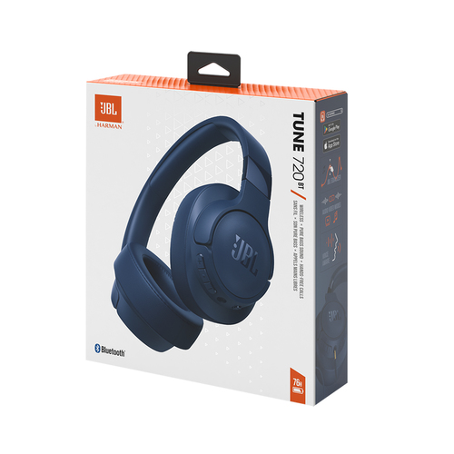 Jbl 720BT Cuffie microfono bluetooth Jbl JBLT720BTBLU TUNE 720BT Blu
