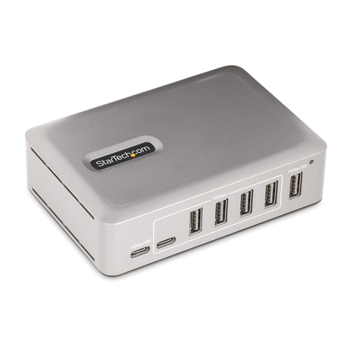Startech.Com 3.2 7 porte HUB Startech.Com 10G5A2CS-USB-C-HUB 3.2 7 porte Argento