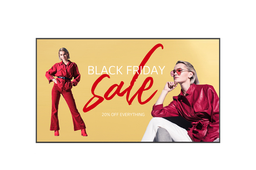 Lg UHD Large Screen Signage Display professionale Lg 110UM5K-B.AEUQ UM5K SERIES UHD Large Screen S