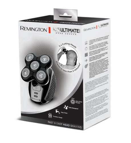 Remington XR1500 Rasoio barba Remington 41213560100 RX5 ULTIMATE XR1500 Black e Silver