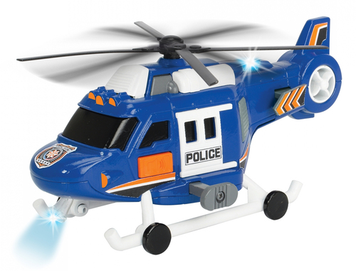 Elicottero Simba 203302016 DICKIE Salvataggio Polizia Luci e Suoni Blu