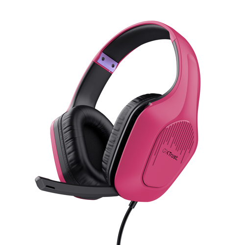 Trust 415P Zirox Cuffie gaming Trust 24992 GXT 415P Zirox Pink