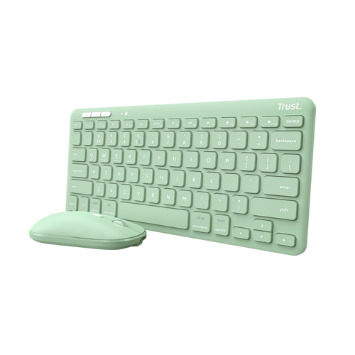 Trust Wireless Tastiera e mouse Trust 24943 LYRA Wireless Green