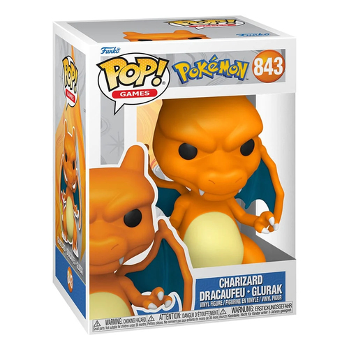 Personaggio collezione Funko 74219 POP GAMES Pokémon Charizard (rpk) 8