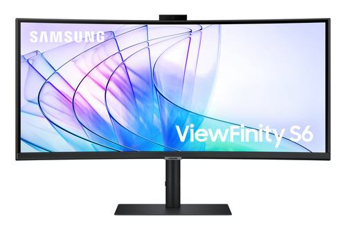 Samsung HRM Curved WQHD Monitor Samsung LS34C652VAUXEN VIEWFINITY SERIE S6 HRM Curved WQHD Ner